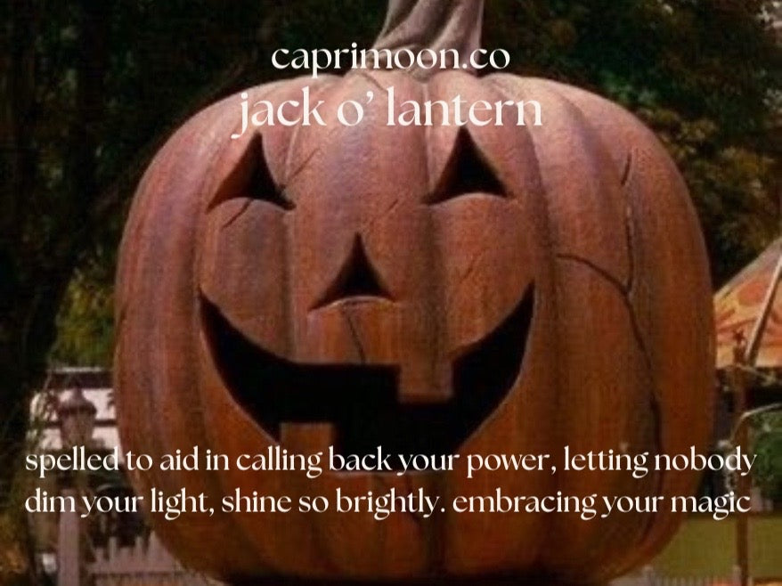 jack o’ lantern