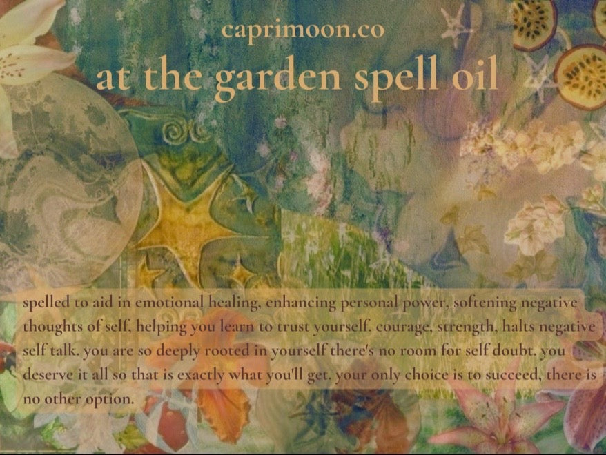at the garden
