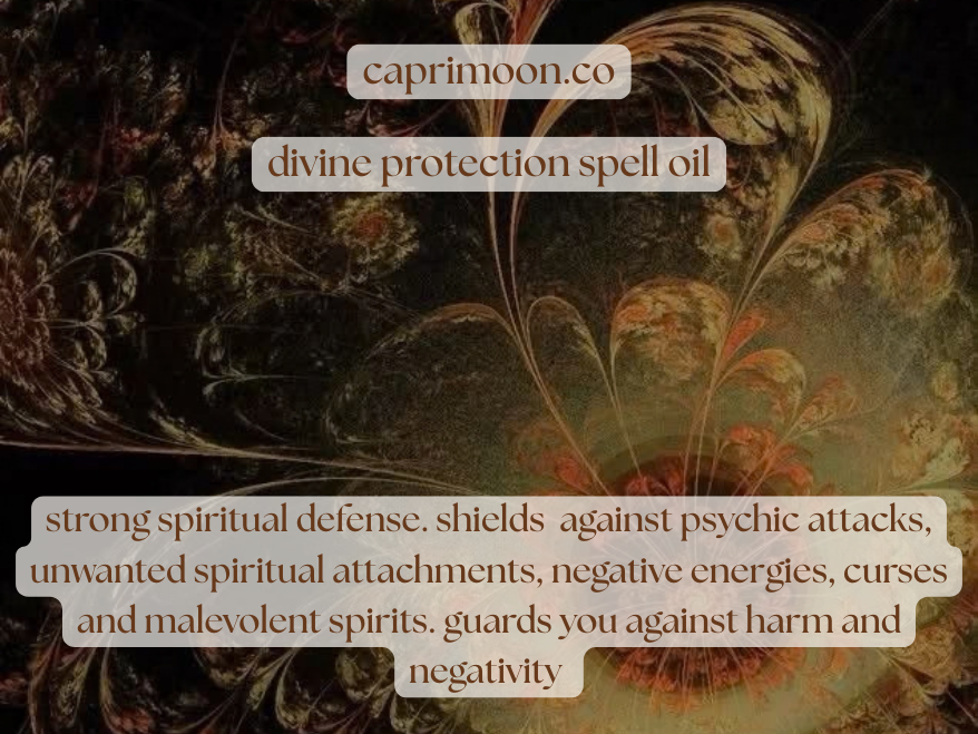 divine protection spell oil